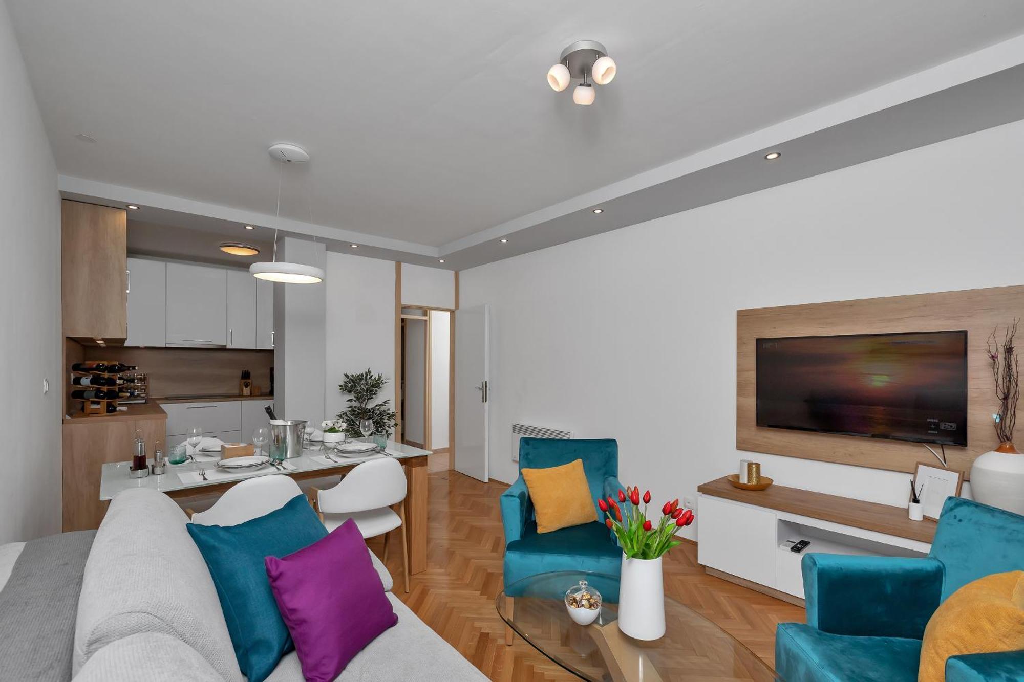 מאקרסקה Bruno & Toni Deluxe Apartman מראה חיצוני תמונה